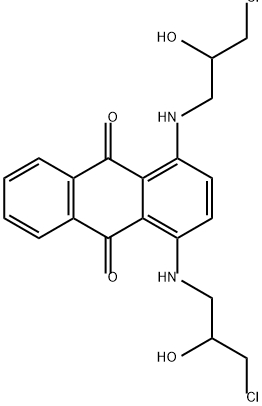 1,4-bis[(3-chloro-2-hydroxypropyl)amino]anthraquinone  