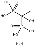 1-Hydroxyethanediphosphonic acid sodium salt Structural