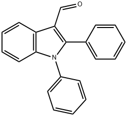 1,2-DIPHENYL-1H-INDOLE-3-CARBALDEHYDE Structural