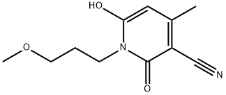 6-hydroxy-1-(3-methoxypropyl)-4-methyl-2-oxo-1,2-dihydropyridine-3-carbonitrile Structural