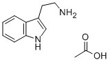 1H-Indole-3-ethanamine, monoacetate Structural