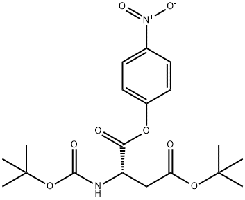 BOC-ASP(OTBU)-ONP Structural