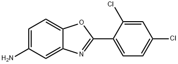 2-(2,4-DICHLORO-PHENYL)-BENZOOXAZOL-5-YLAMINE Structural