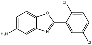 2-(2,5-DICHLORO-PHENYL)-BENZOOXAZOL-5-YLAMINE Structural