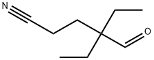 4-ETHYL-4-FORMYLHEXANENITRILE Structural