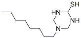 tetrahydro-5-octyl-1,3,5-triazine-2-thiol  Structural