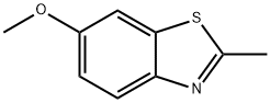 6-METHOXY-2-METHYLBENZOTHIAZOLE Structural