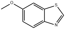 6-METHOXY-1,3-BENZOTHIAZOLE Structural