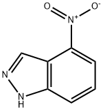 4-Nitro-1H-indazole Structural