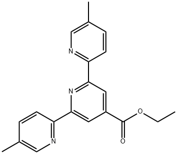 5,5''-DIMETHYL-[2,2':6',2''-TERPYRIDINE]-4'-CARBOXYLIC ACID ETHYL ESTER