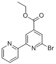 ETHYL 6-BROMO-2,2'-BIPYRIDINE-4-CARBOXYLATE Structural