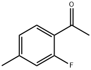 2'-FLUORO-4'-METHYLACETOPHENONE Structural