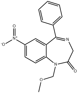 Motrazepam Structural