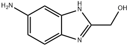 1H-Benzimidazole-2-methanol,5-amino-(9CI) Structural