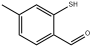 Benzaldehyde, 2-mercapto-4-methyl- (9CI) Structural