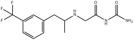 1-(alpha-Methyl-m-trifluoromethylphenethylamino)acetylurea