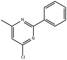 4-CHLORO-6-METHYL-2-PHENYL-PYRIMIDINE Structural