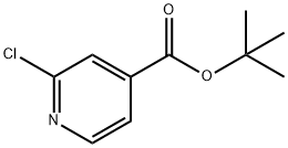 2-Chloropyridine-4-carboxylic acid tert-butyl ester Structural