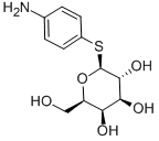 4-AMINOPHENYL-1-THIO-BETA-D-GALACTOPYRANOSIDE Structural