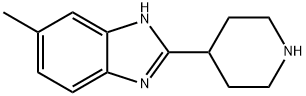 6-METHYL-2-(PIPERIDIN-4-YL)-1H-BENZO[D]IMIDAZOLE Structural