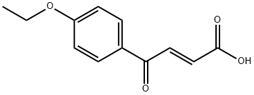 (4-ETHOXYBENZOYL)-3-ACRYLIC ACID Structural