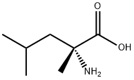 H-ALPHA-ME-D-LEU-OH Structural