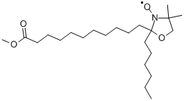 METHYL 12-DOXYL-STEARATE Structural