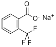 SODIUM 2-(TRIFLUOROMETHYL)BENZOATE Structural