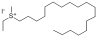 Sulfonium, (ethylmethyl)octadecyl-, iodide