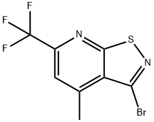 3-Bromo-4-methyl-6-(trifluoromethyl)isothiazolo[5,4-b]pyridine