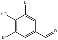 3,5-Dibromo-4-hydroxybenzaldehyde Structural