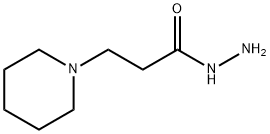 3-PIPERIDIN-1-YL-PROPIONIC ACID HYDRAZIDE Structural