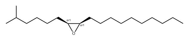 (+/-)-CIS-7,8-EPOXY-2-METHYLOCTADECANE Structural