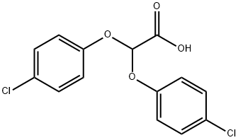 BIS(4-CHLOROPHENOXY)ACETIC ACID Structural Picture