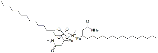 dimethylbis(3-stearamidepropyl)ammonium methyl sulphate Structural