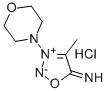 Sydnone imine, 4-methyl-3-morpholino-, monohydrochloride