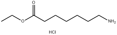 7-Amino-heptanoic acid ethyl ester hydrochloride Structural