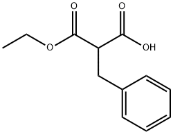 2-BENZYL-MALONIC ACID MONOETHYL ESTER Structural