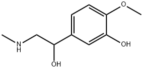 3-HYDROXY-4-METHOXY-N-METHYLPHENETHANOLAMINE Structural