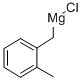 2-METHYLBENZYLMAGNESIUM CHLORIDE,2-METHYLBENZYLMAGNESIUM CHLORIDE, 0.5M SOL UTION IN TETRAHYDROFURAN,2-methylbenzylmagnesium chloride solution