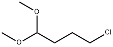 4-Chlorobutanal dimethyl acetal Structural