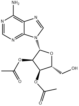 2',3'-DI-O-ACETYLADENOSINE Structural