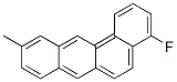 4-Fluoro-10-methylbenz[a]anthracene Structural