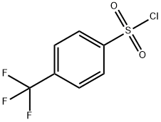 4-(Trifluoromethyl)benzene-1-sulfonyl chloride Structural