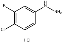 HYDRAZINE,(4-CHLORO-3-FLUOROPHENYL)-,HYDROCHLORIDE (1:1) Structural