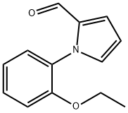 1H-Pyrrole-2-carboxaldehyde,1-(2-ethoxyphenyl)-(9CI) Structural