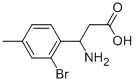 3-AMINO-3-(2-BROMO-4-METHYL-PHENYL)-PROPIONIC ACID