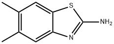 2-AMINO-5,6-DIMETHYLBENZOTHIAZOLE Structural