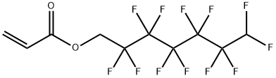 1H,1H,7H-DODECAFLUOROHEPTYL ACRYLATE Structural