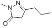 2,4-DIHYDRO-2-METHYL-5-PROPYL-3H-PYRAZOL-3-ONE Structural